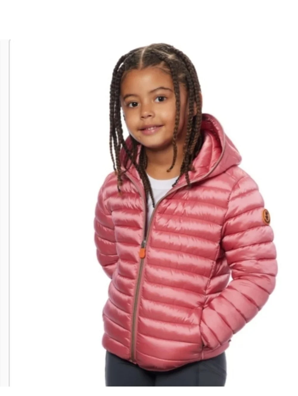 Kids' Lightweight Puffer JacketNWT | Blue Hooded Coat | WarmSynthetic Down |